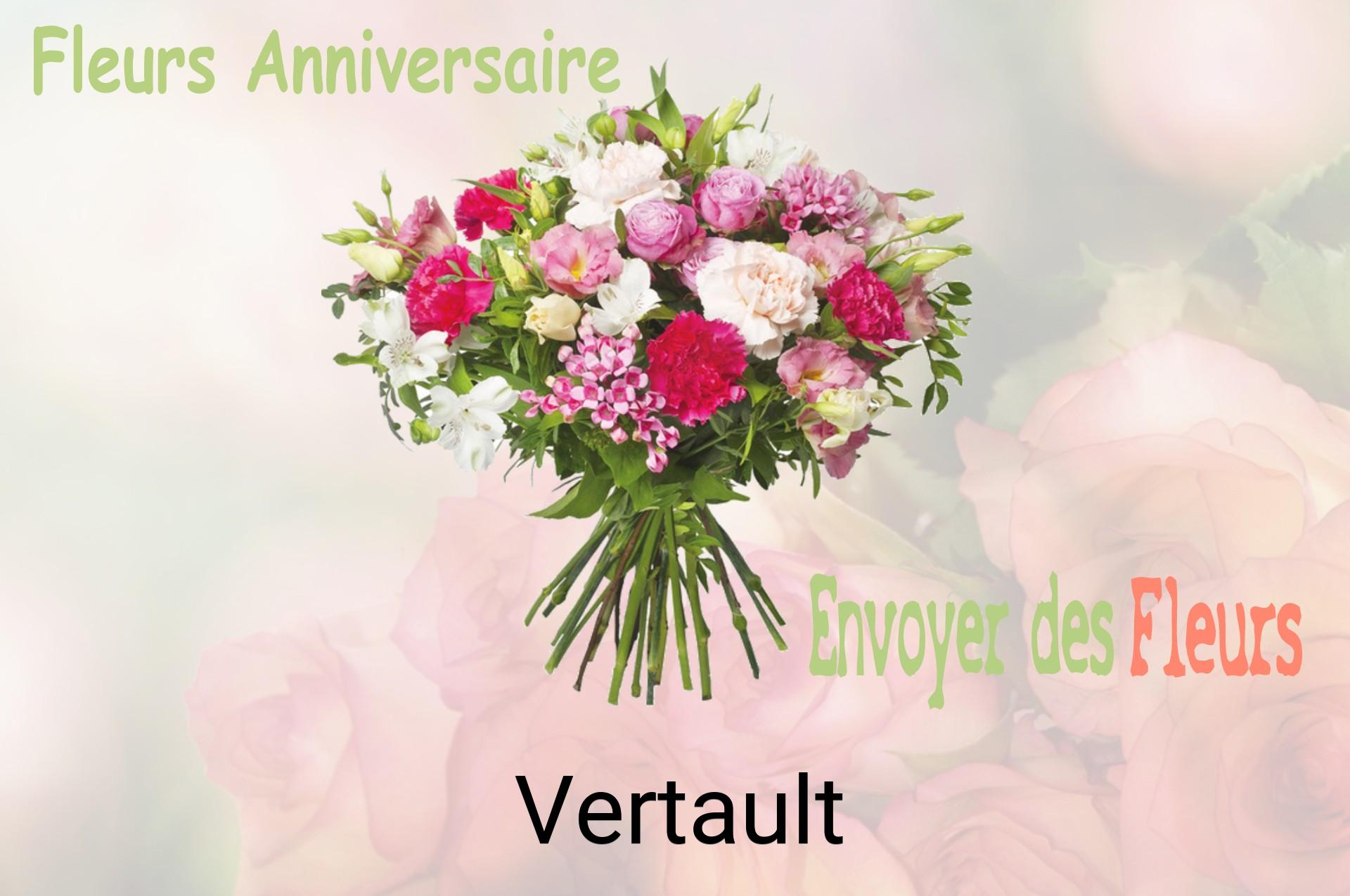 Bouquet de fleurs d’anniversaire livré à Vertault